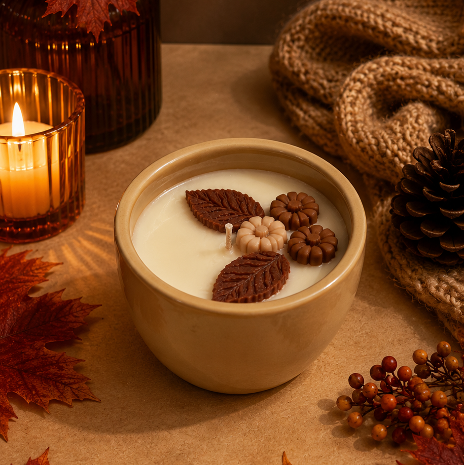 Acorn Candle