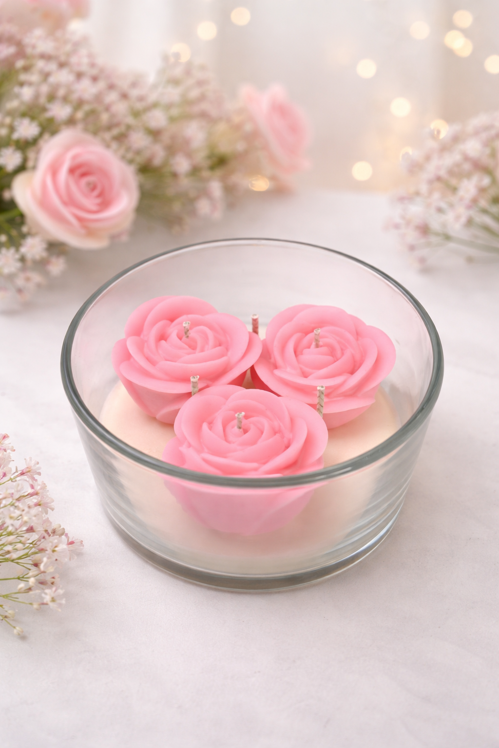 Floral Candle