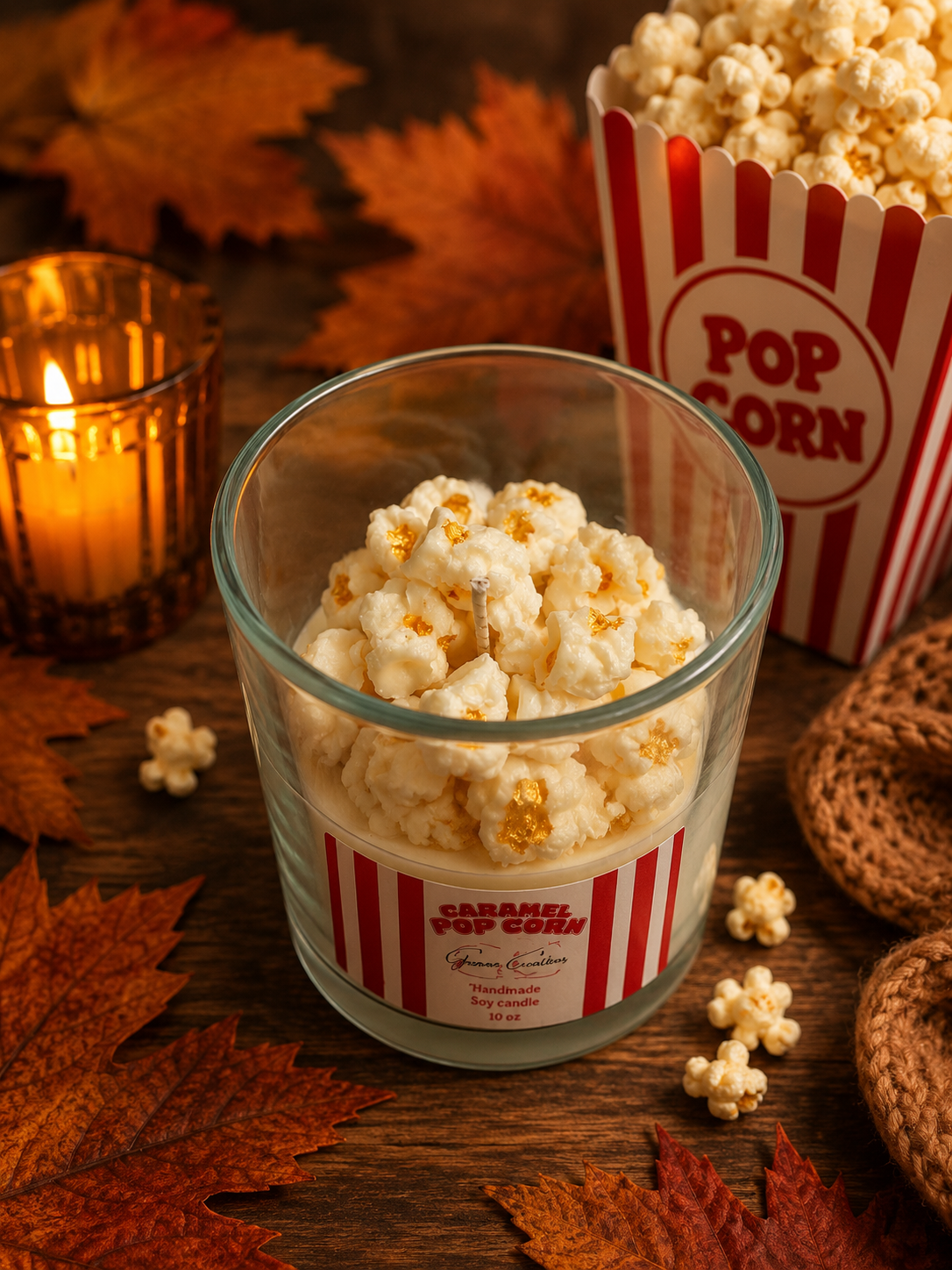 Caramel Popcorn Candle