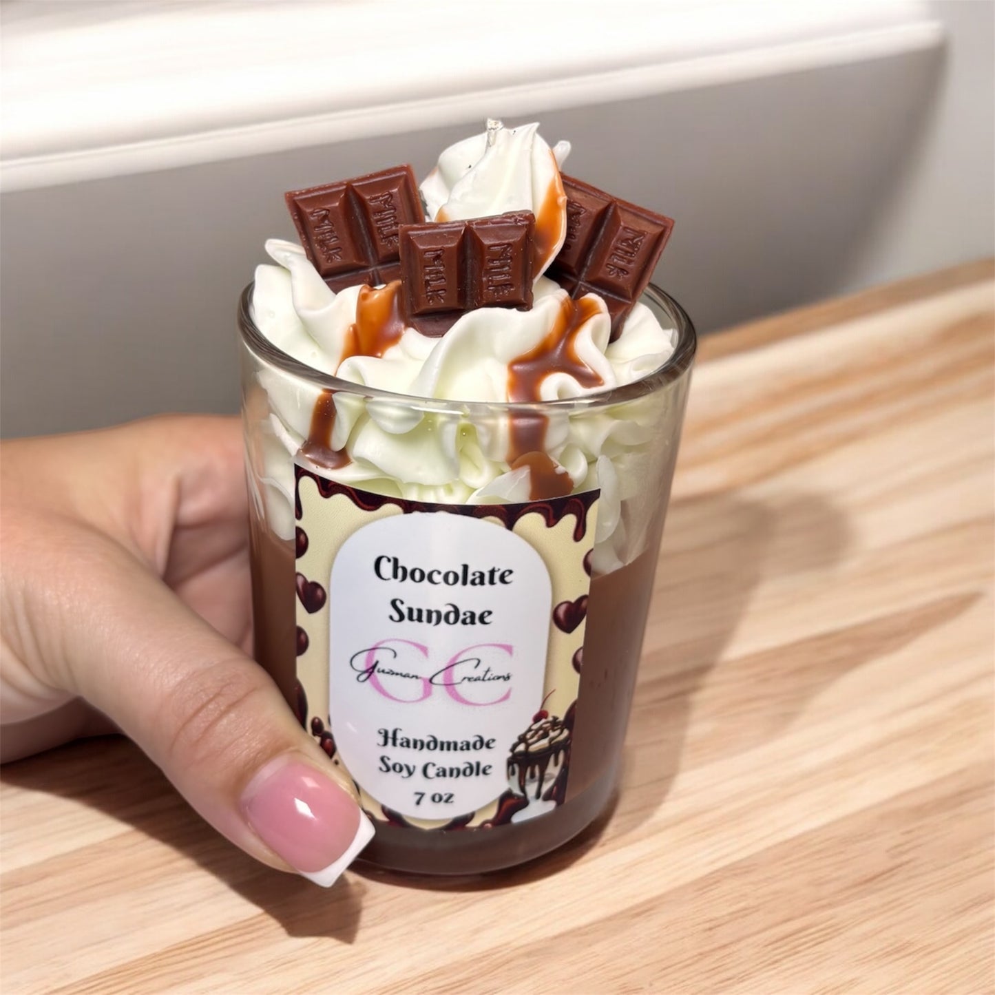 Chocolate Sundae Candle