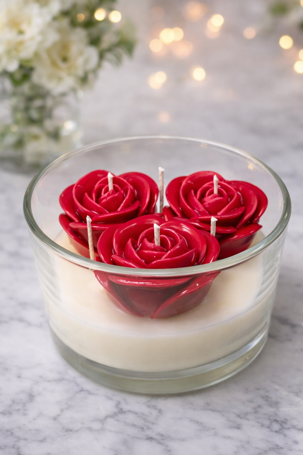 Floral Candle