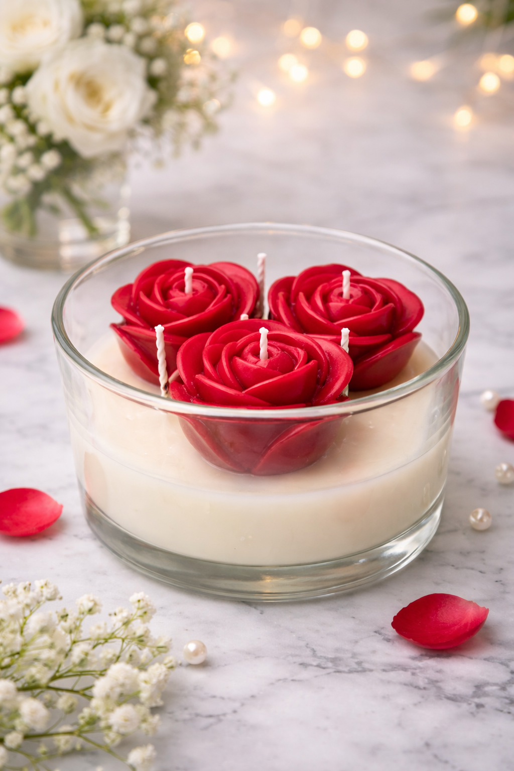 Floral Candle