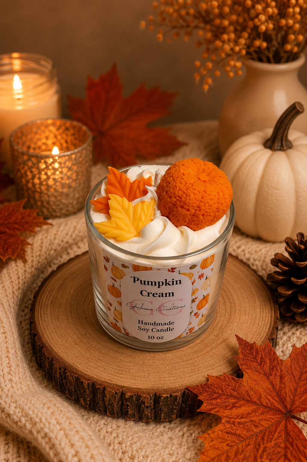 Pumpkin Cream Candle