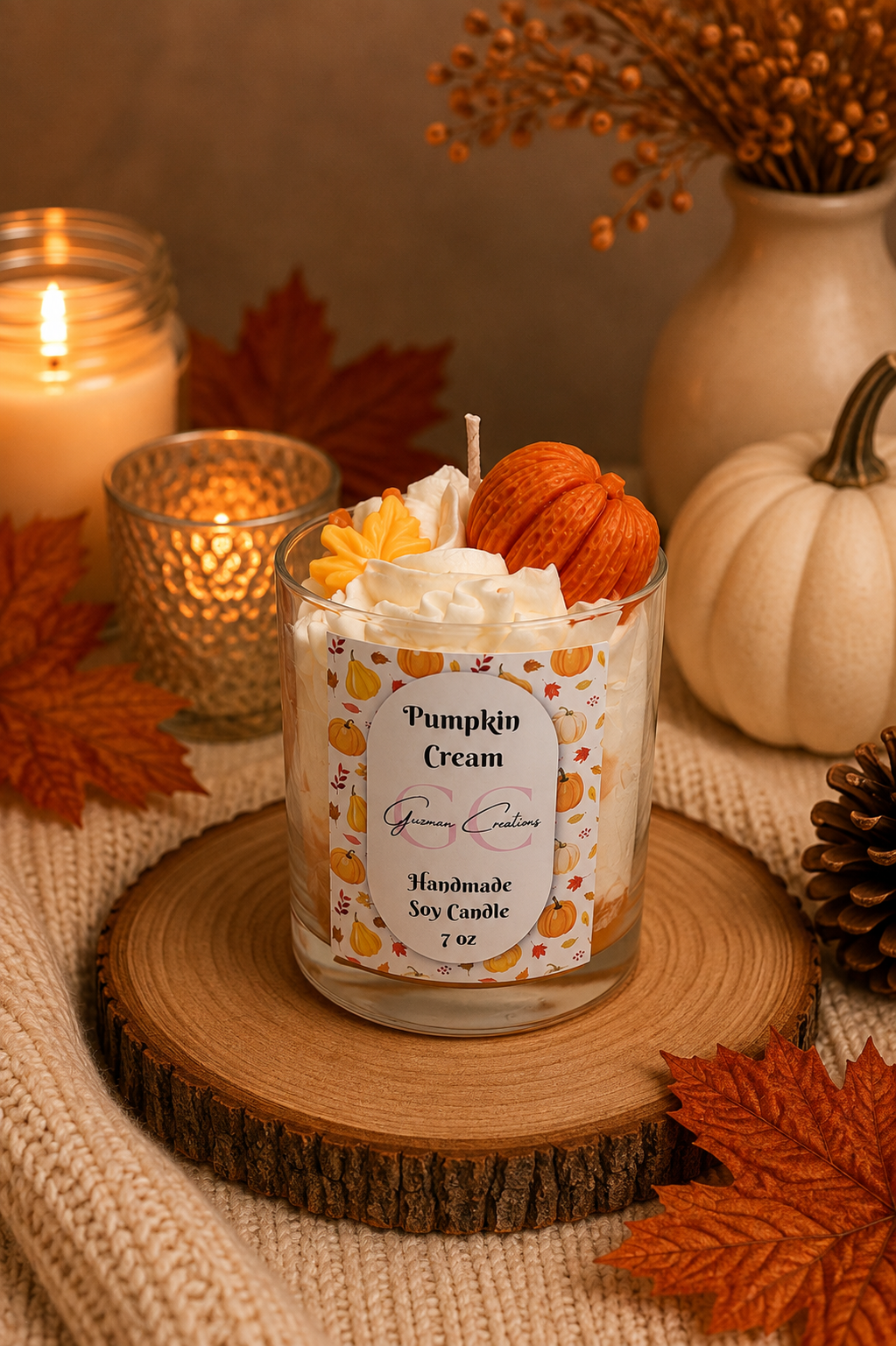 Pumpkin Cream Candle