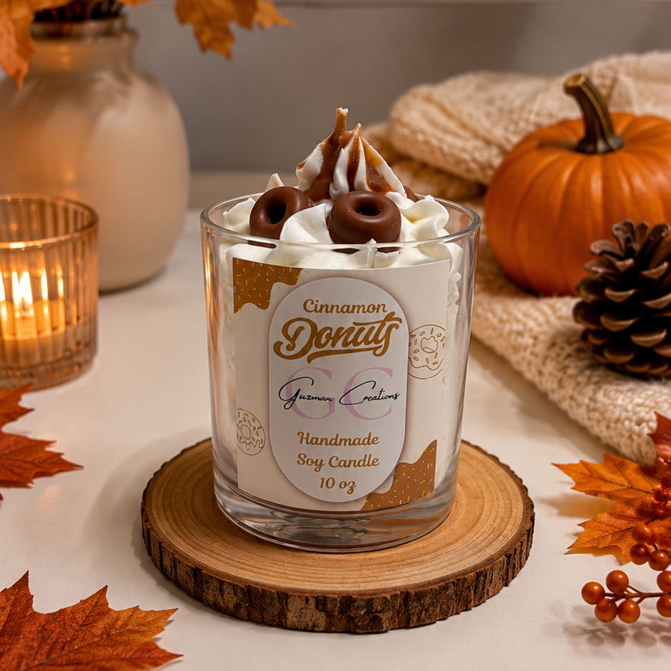 Cinnamon Donuts Candle