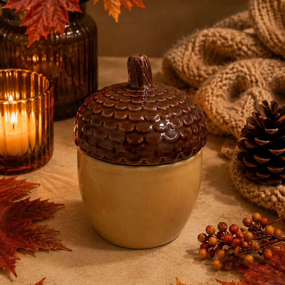 Acorn Candle
