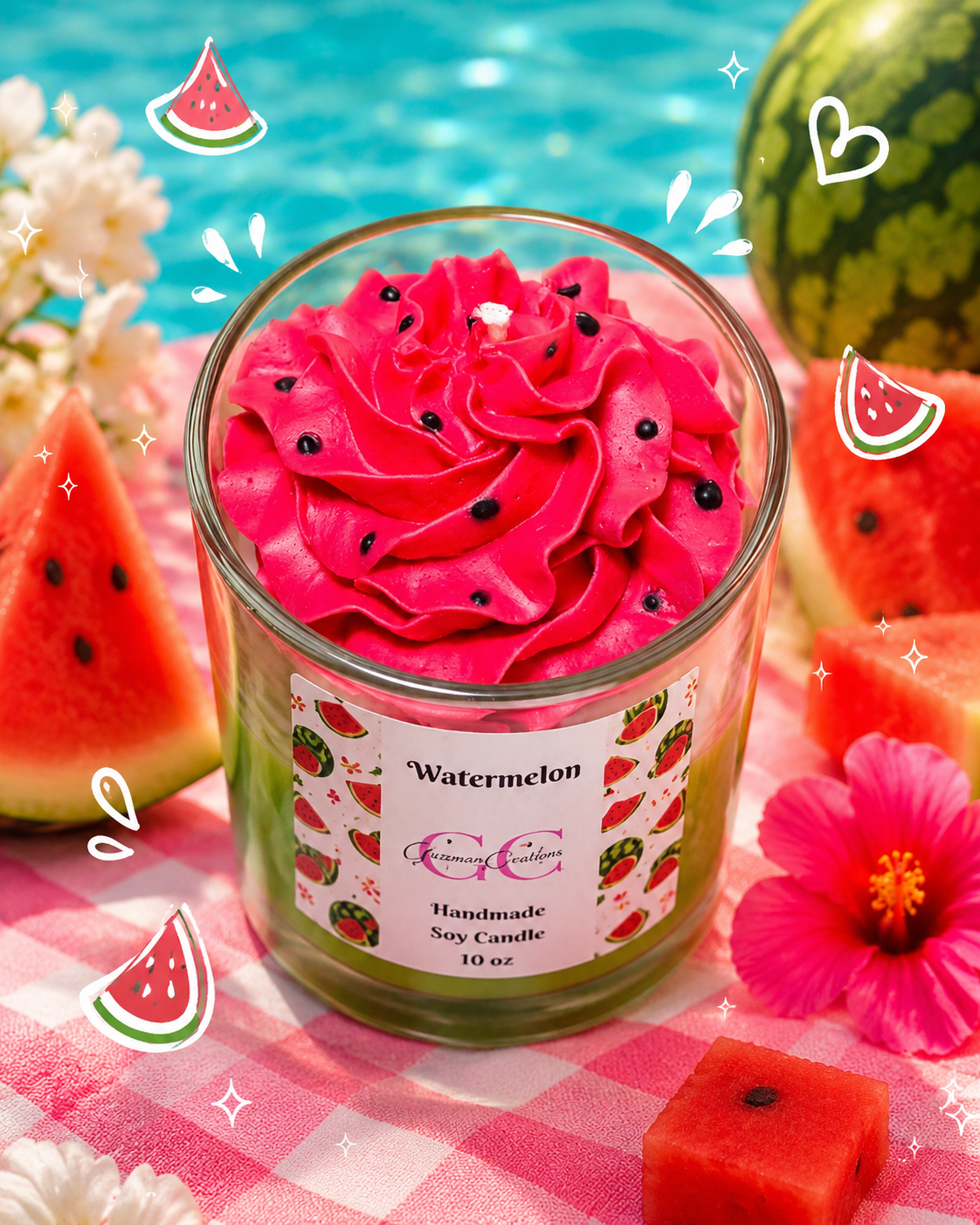 Watermelon Candle