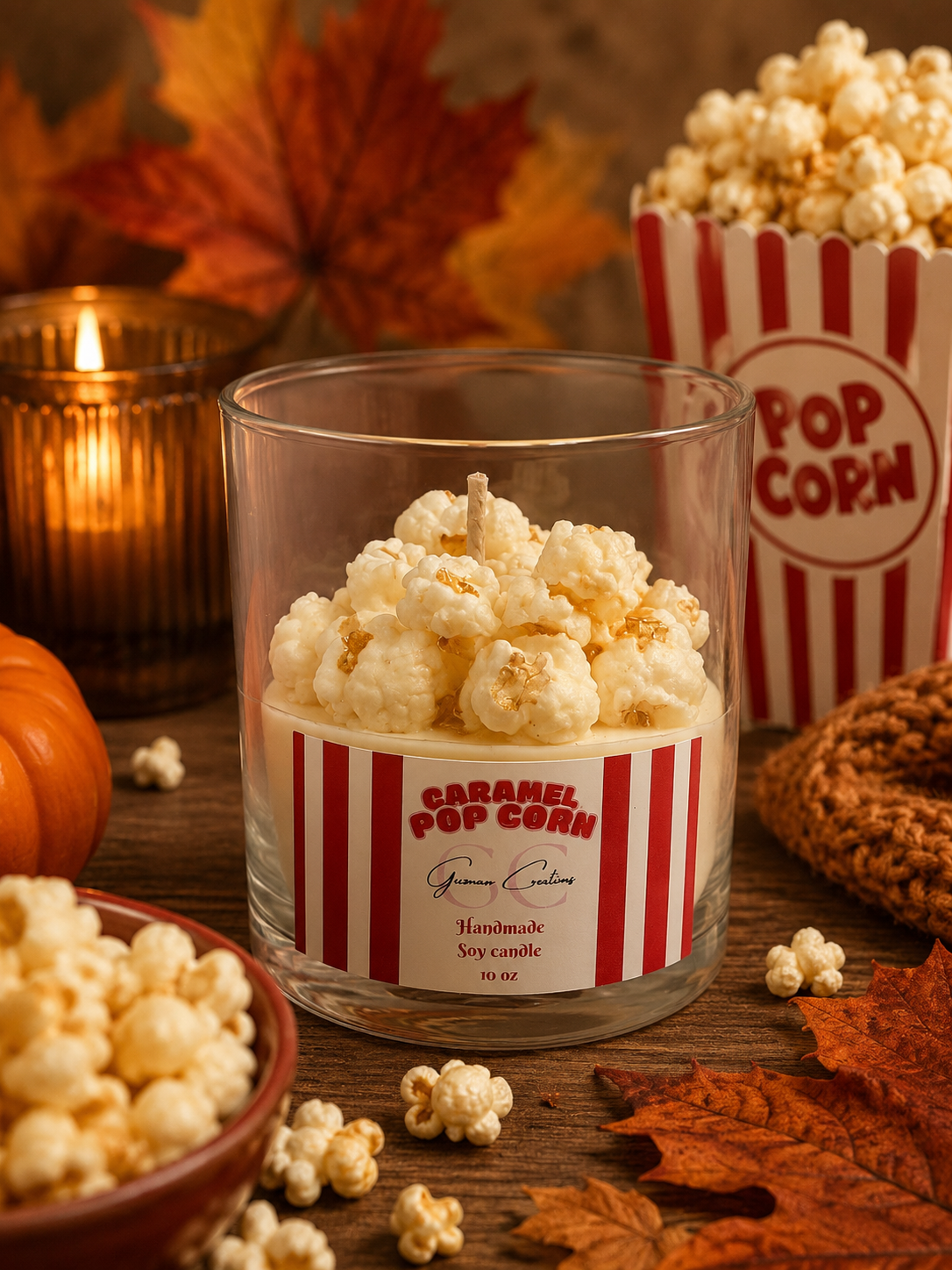 Caramel Popcorn Candle