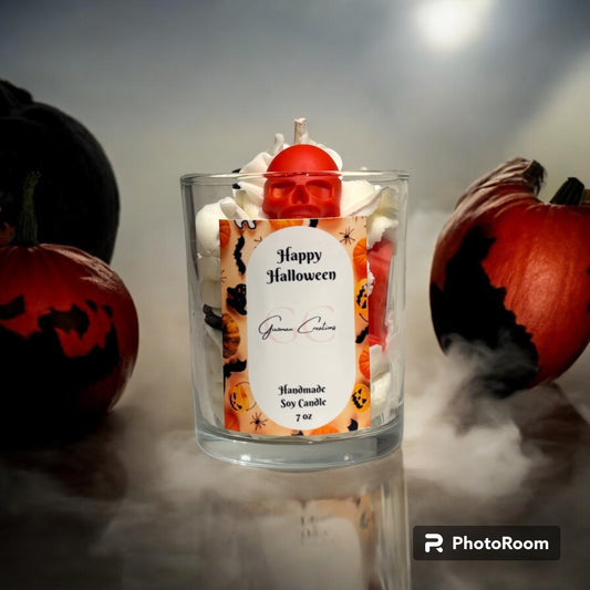 Happy Halloween Candle