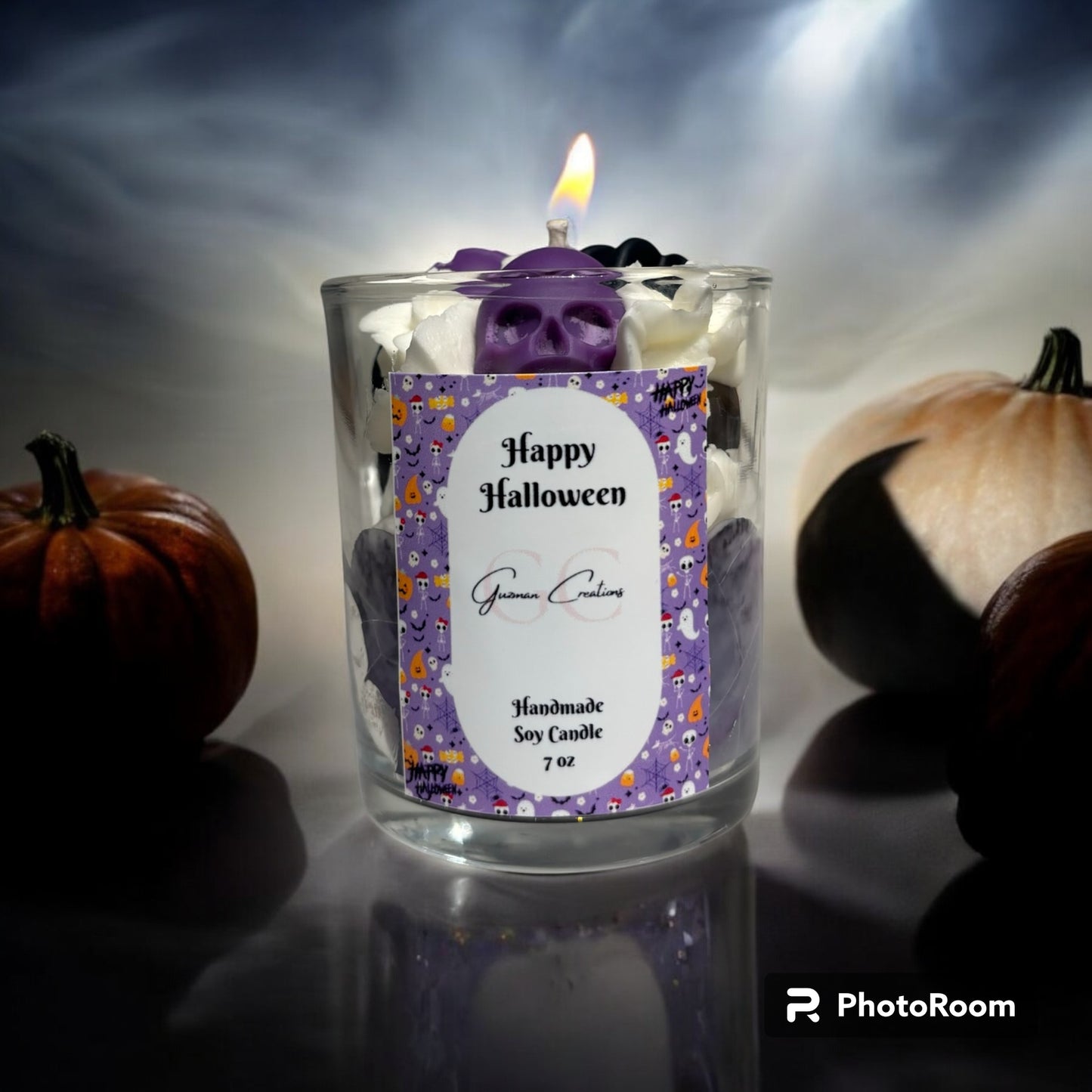 Happy Halloween Candle