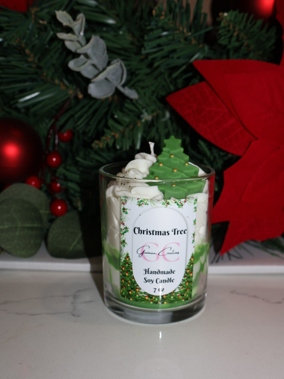 Christmas Tree Candle