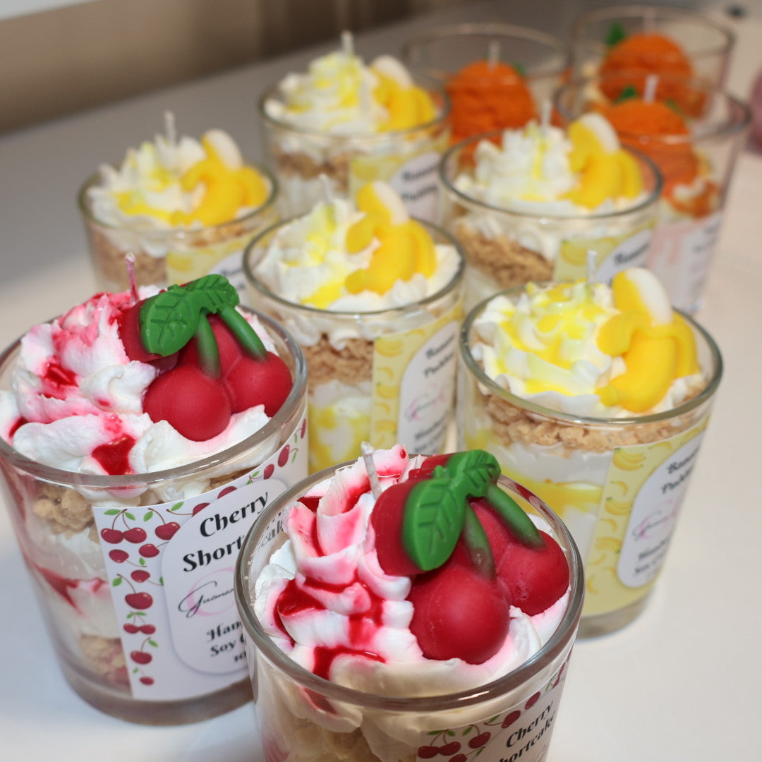 Cherry Shortcake Candle