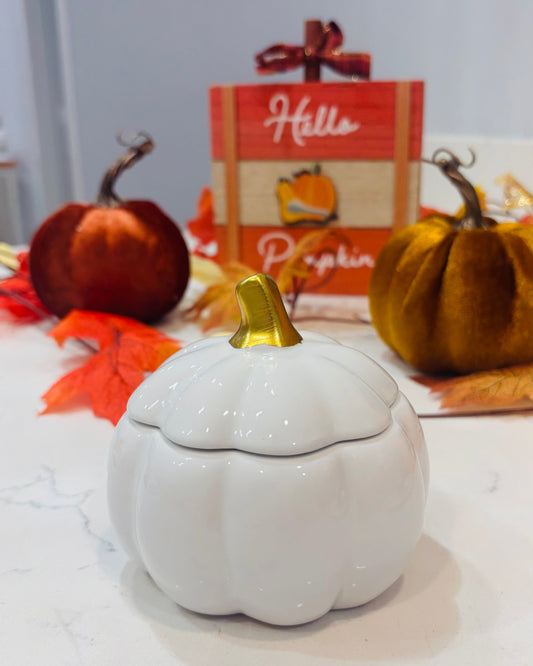 White Pumpkin Candle