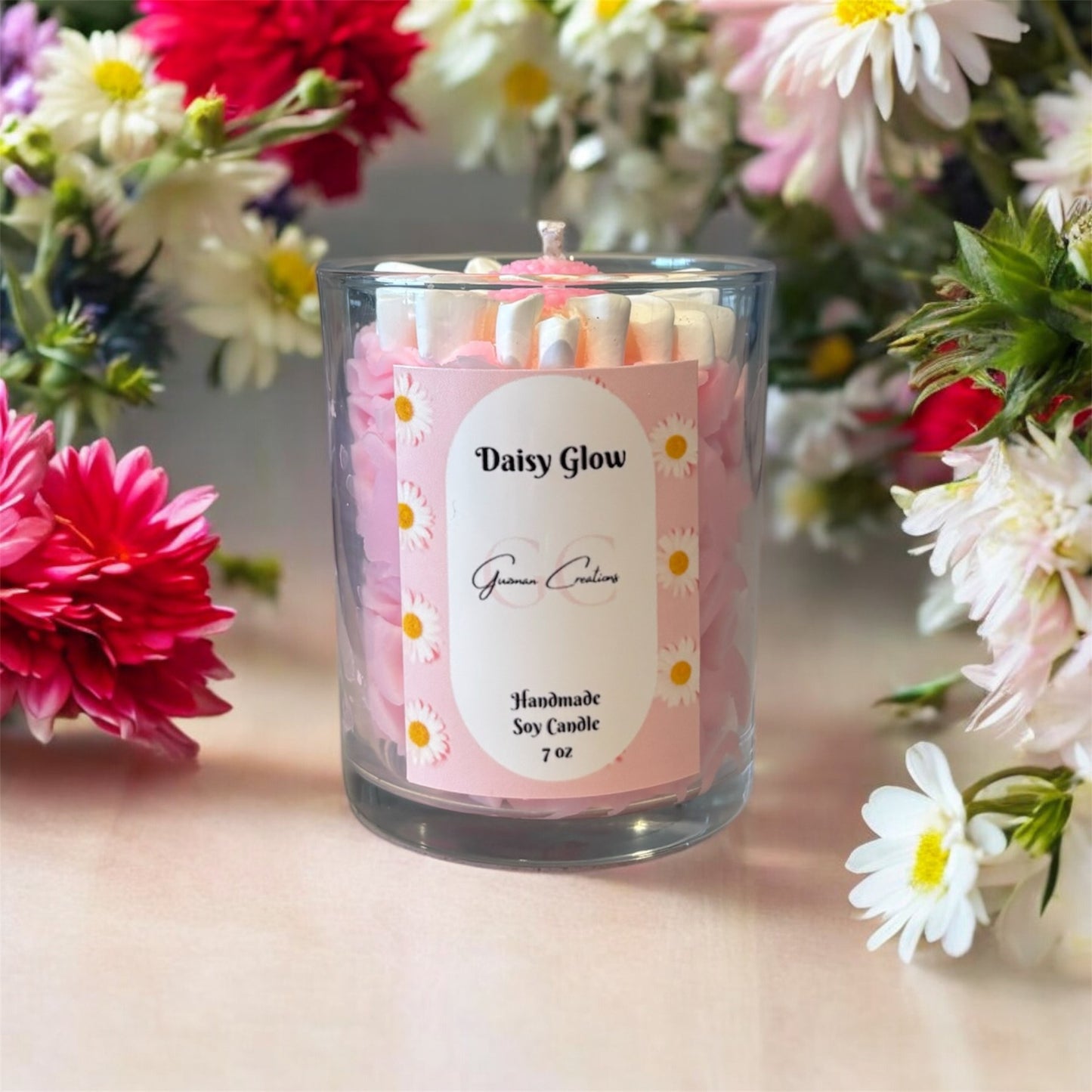 Daisy Glow Candle