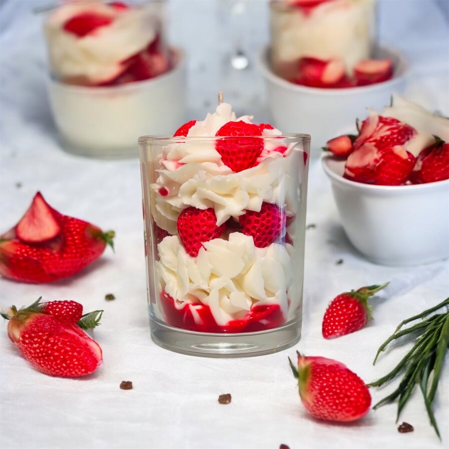 Strawberry Sundae Candle