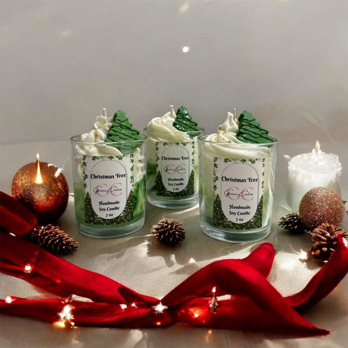 Christmas Tree Candle