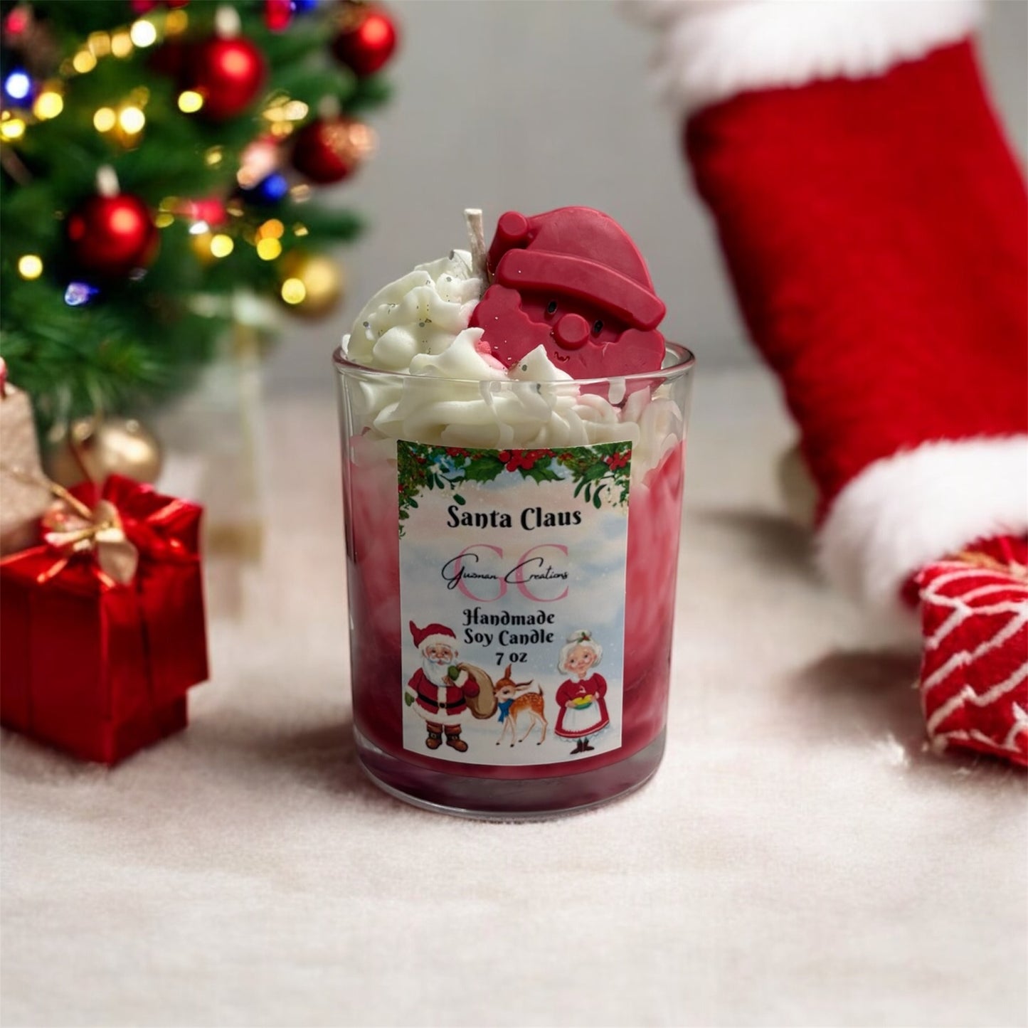 Santa Claus Candle