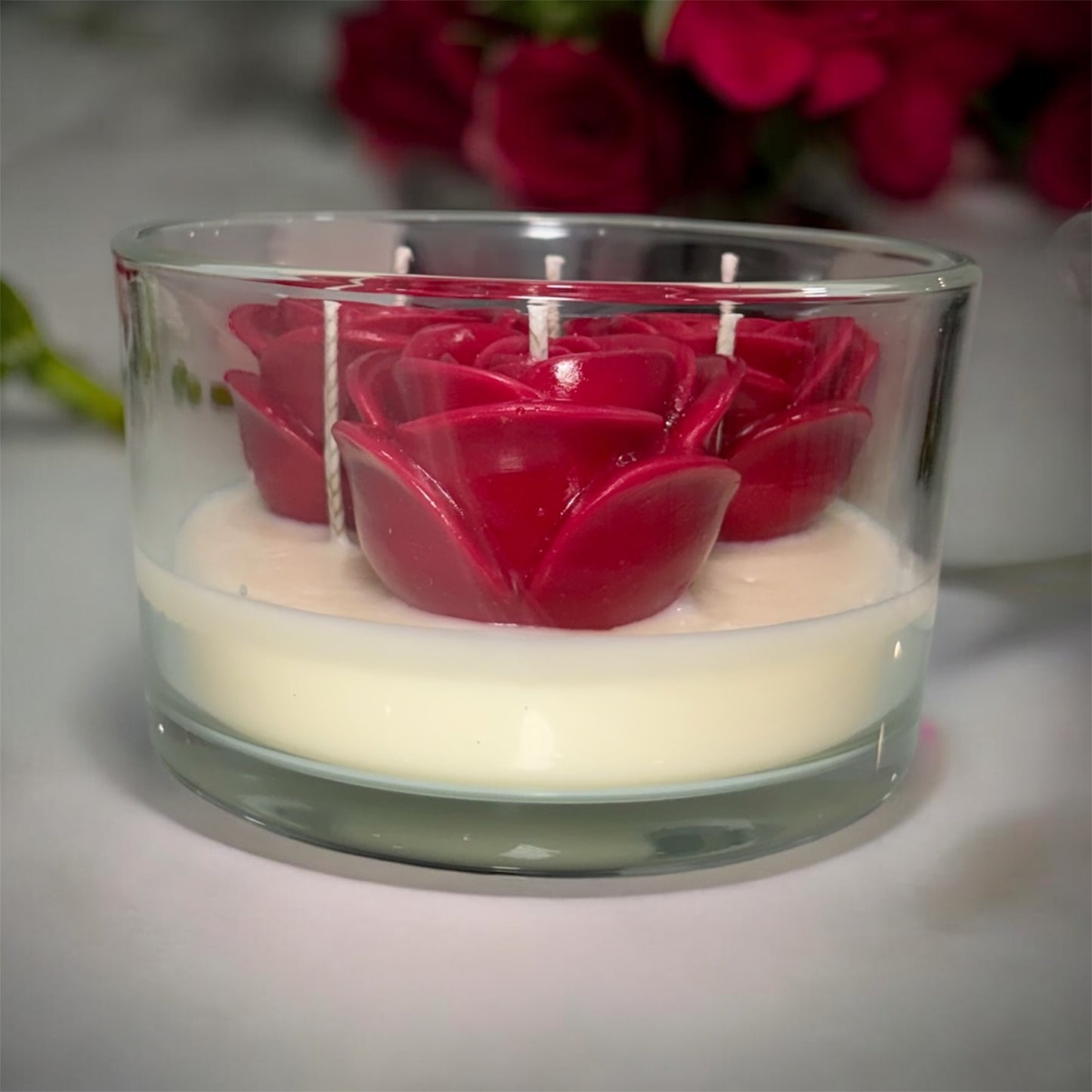 Floral Candle