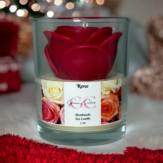 Rose Candle